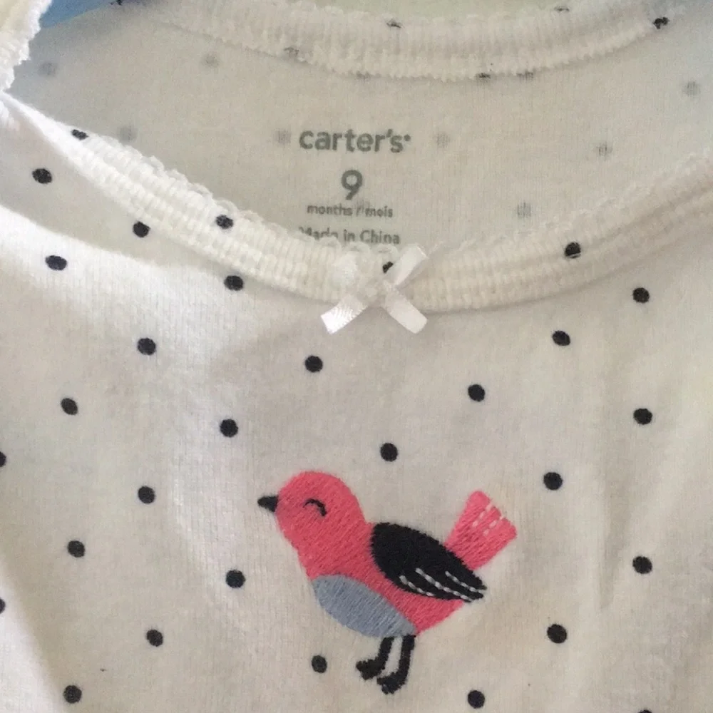 Carters infant one piece 9 months
